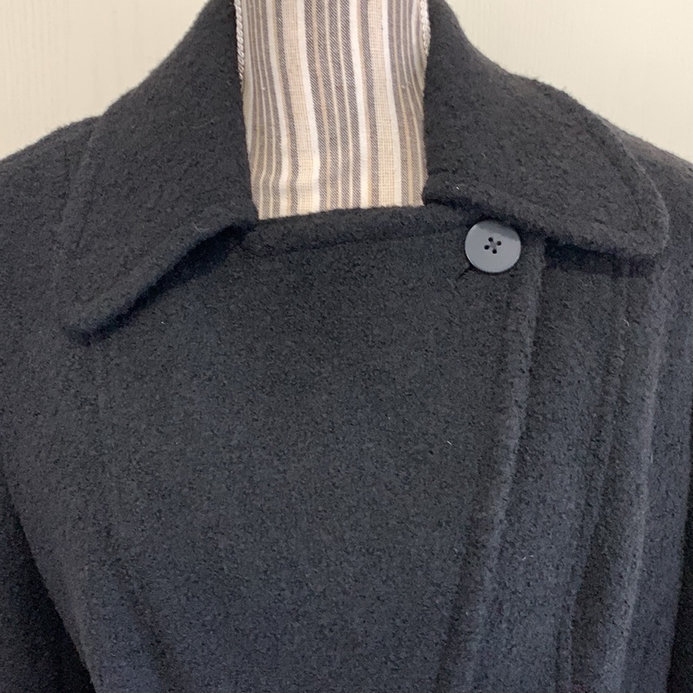 Sigrid Olsen Black 3 Button Jacket Size 12 - image 3